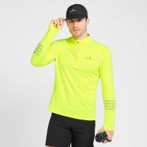 Ronhill Men's Tech Afterhours Half Zip Top, Yellow