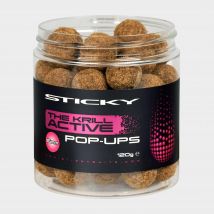 Sticky Baits Krill Active Pop-Ups 16mm, Brown