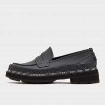 Hunter Women's Refined Stitch Penny Loafers, Black
