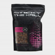 Sticky Baits Krill Active Shelf Life Boilies 12mm 1kg, Brown
