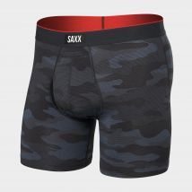 Saxx Men's Multi-Sport Performance Boxer Brief 6inch, Black