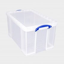 Really Useful Storage Box - 84L, Clear