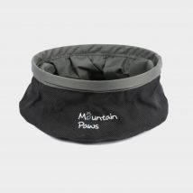 Mountain Paws Collapsible Water Bowl, Black