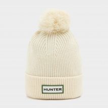 Hunter Unisex Skye Bobble Hat, White