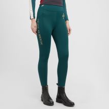 Aubrion Team Winter Riding Tights, Green