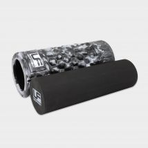 Urban fitness 2 In 1 Massage Roller Set, Black