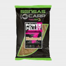 Sensas Power Pellet Plus Fishing Groundbait 2kg, Brown