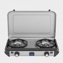 Campingaz Camping Kitchen 2 Maxi Gas Stove, Silver