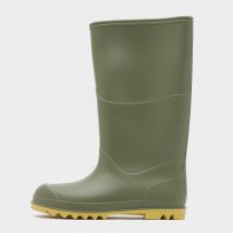 Grubs Berwick Kids' Green Wellington Boots, Green