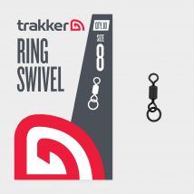 Trakker Ring Swivel Size 8, Black