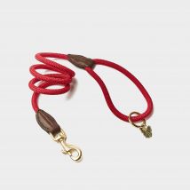Digby & Fox Fine Rope Lead, Red