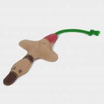 Digby & Fox Leather Duck Toy, Multi Coloured