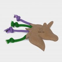 Digby & Fox Leather Unicorn Toy, Multi Coloured