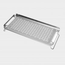 Weber Griddle Keep Warm Rack, Silver