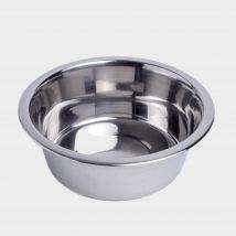 Petface Stainless Steel Dish, Silver