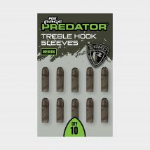 Fox rage Predator Camo Treble Hook Sleeves, Green