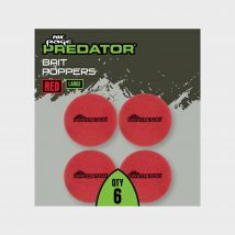 Fox rage Predator Bait Poppers, Red