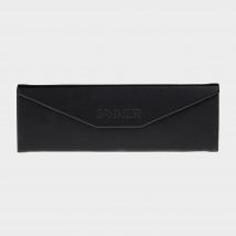 Sinner Unisex Triangle Foldable Glasses Case, Black