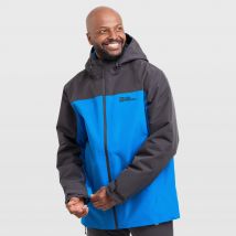 Jack Wolfskin Men's Taubenberg 3 in 1 Jacket, Blue