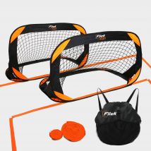 Football Flick Pitch Pack, Orange