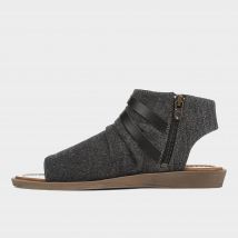 Blowfish malibu Women's Denver Strappy Low Wedge Sandals, Black