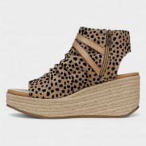 Blowfish malibu Women's Lacey Rope Wedge Sandals, Multi Coloured