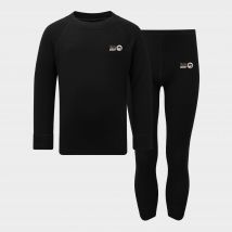 Spotty otter Kids' Cosy Cub Baselayer Set, Black