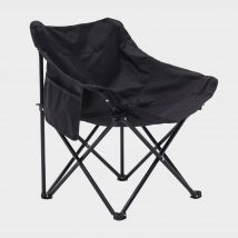Breeins Outdoor Portable Folding Camping Chair, Black