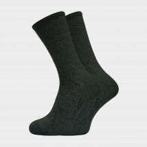 Dr Hunter Men's Coolmax Lightweight Hiking Socks - 2 Pack, Green