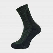 Dr Hunter Men's Extra Wide Knee High Merino Wool Hiking Socks - 1 Pack, Green
