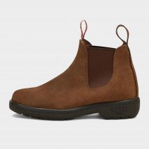 Rossi boots Unisex 303 Endura Rustic Suede Leather Chelsea Boots, Brown