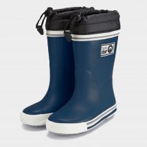 Spotty otter Kids' Forest Leader Fleece Lined Wellies, Blue