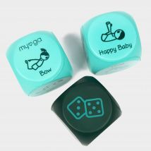 Myga Kids' Exercise Yoga Dice, Green
