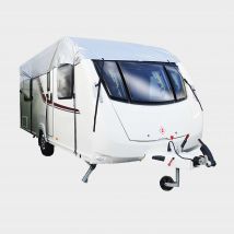 MAYPOLE LTD Fits Up To 4.1m (14′) Caravan Top Cover, Silver