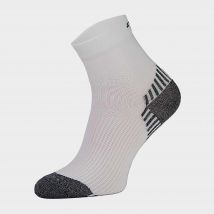 Comodo Men's Low Cut Ankle Compression Running Socks - 1 Pack, White