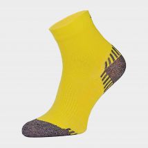 Comodo Men's Low Cut Ankle Compression Running Socks - 1 Pack, Yellow