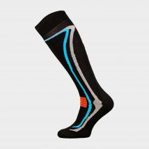 Comodo Men's Snow Sports Climacontrol Merino Wool Ski Socks - 1 Pair, Black