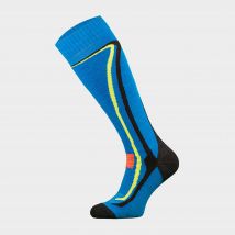 Comodo Men's Snow Sports Climacontrol Merino Wool Ski Socks - 1 Pair, Blue