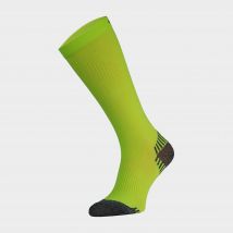 Comodo Men's Unisex Over The Calf Compression Running Socks - 1 Pack, Yellow