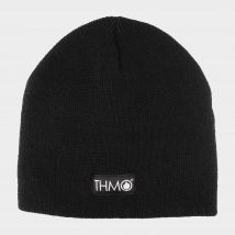 THMO Kids' Knitted Beanie Winter Hat With Soft Fleece, Black