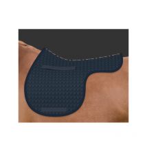 Mattes - TAPIS EN FORME DE SELLE MIXTE MATTES Marine / Marine;taille