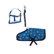 HKM - Set Star Cuddle Pony Hkm Bleu