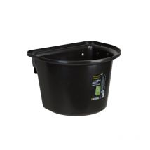 Kerbl - Seau-Mangeoire De Porte Avec Crochet 12l Kerbl Noir