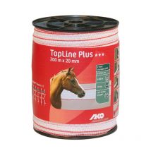 Ako - Ruban De Clôture Topline 200m / 20mm Ako