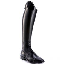 De Niro Boot Co - Bottes Salentino Cuir Lisse Avec Lacets Noir De Niro