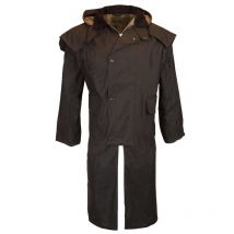 Walker & Hawkes - Manteau Ciré Stockman Walker & Hawkes