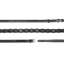 Dy'on - RÊNES TRESSÉES 1/2 'HUNTER COLLECTION' DY'ON Noir;taille