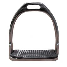 Umbria Equitazione - Etriers En Fer Nickelé Umbria - Taille 11 cm
