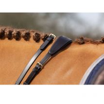 Lemieux - RÊNES CAOUTCHOUC SOFT RUBBER LEMIEUX Marron;taille