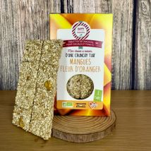 Happy Crackers - Pack De 2 Tabs' Mangues Fleur D'Oranger Bio Pour Chevaux Happy Crackers